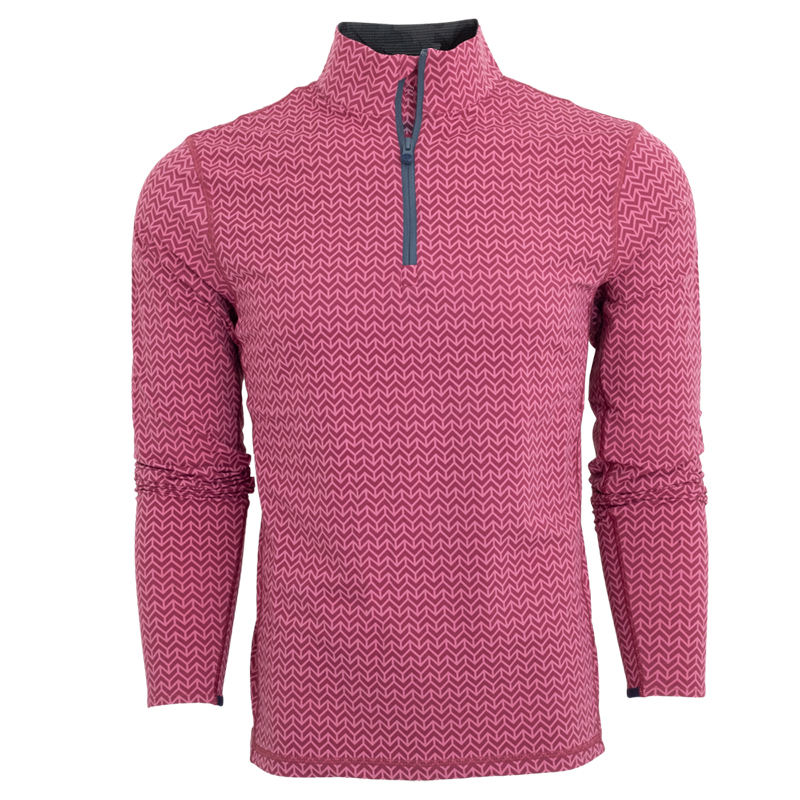 Custom All-Over Print Men's Sport Stand Collar Autumn Season Made Polyester Cotton 1/4 Zip Golf Pullover Sweatshirt