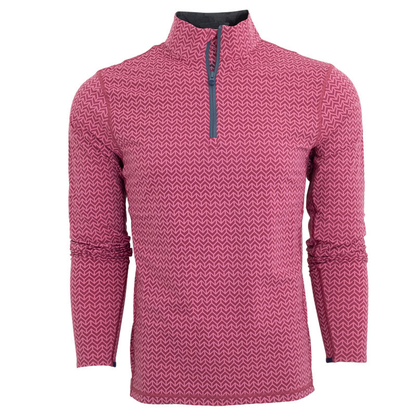 Custom All-Over Print Men's Sport Stand Collar Autumn Season Made Polyester Cotton 1/4 Zip Golf Pullover Sweatshirt
