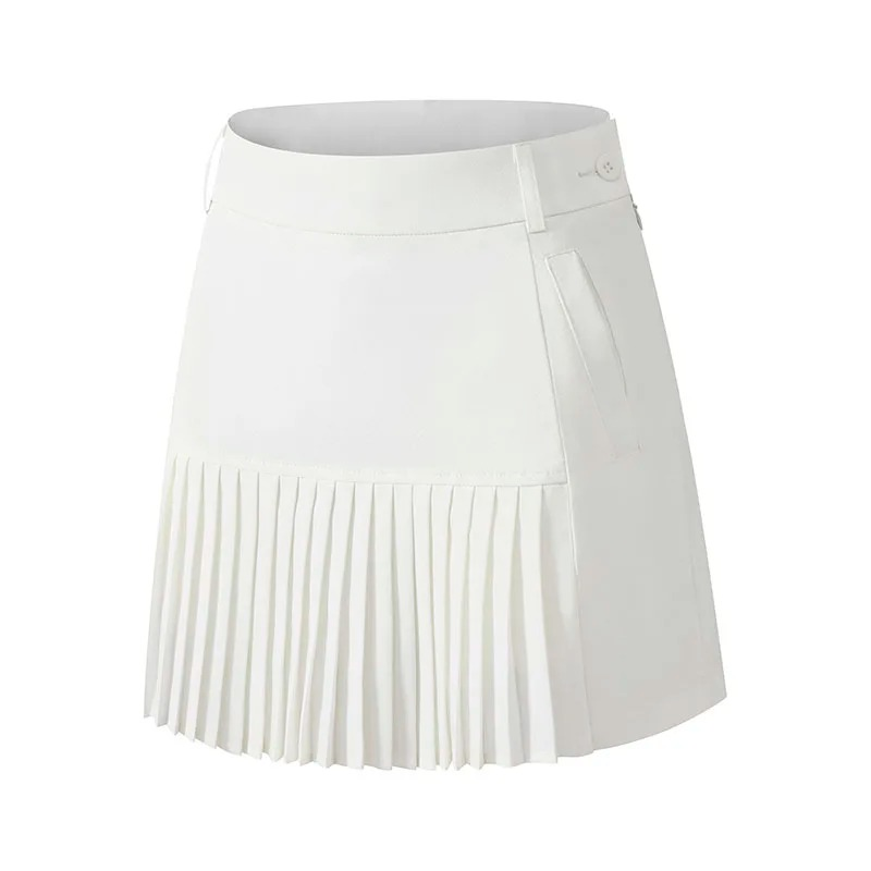 Custom-made skirt for women, breathable and quick-drying, suitable for golf, gymnastics, tennis, etc., with pleats