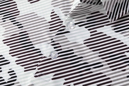 Striped Quick Dry Polo Shirt - Antimicrobial Slim Fit for Ultimate Comfort