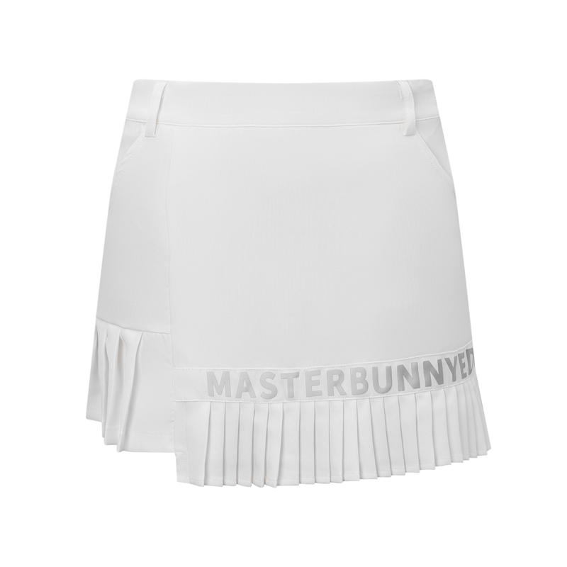 Custom-made women's wrinkled tennis skirts, high-waisted, lightweight sporty golf skirts with pockets