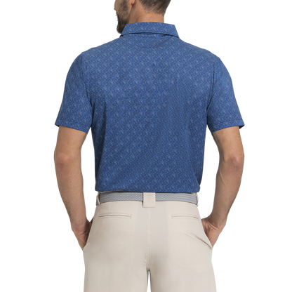 Custom Logo Quick Dry Performance Athletic Casual 75% Polyester 25% Spandex Golf Polos Shirts for Men