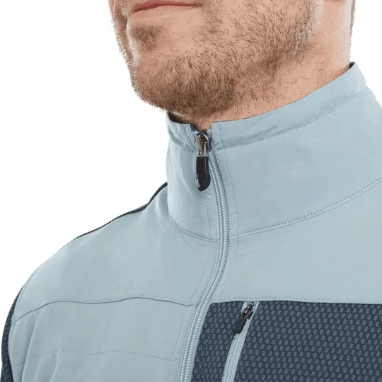 2025Wholesale Hot Selling Custom Logo Warm Puffer Windbreaker Outdoor Jersey Performance 100% Polyester Golf Jacket Men