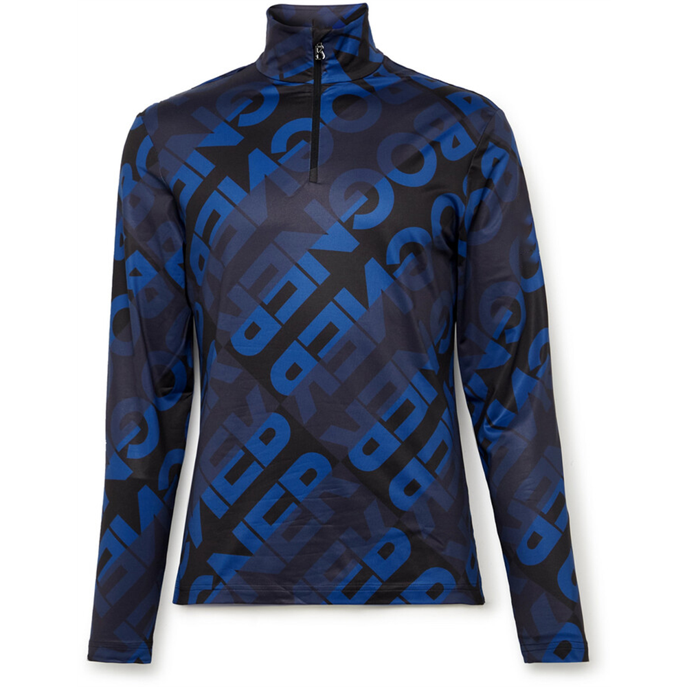 Custom All Over Print Polyester Spandex Men's Sport Quarter 1/4 Zip Neck Golf Wear Pullovers Sweatshirts