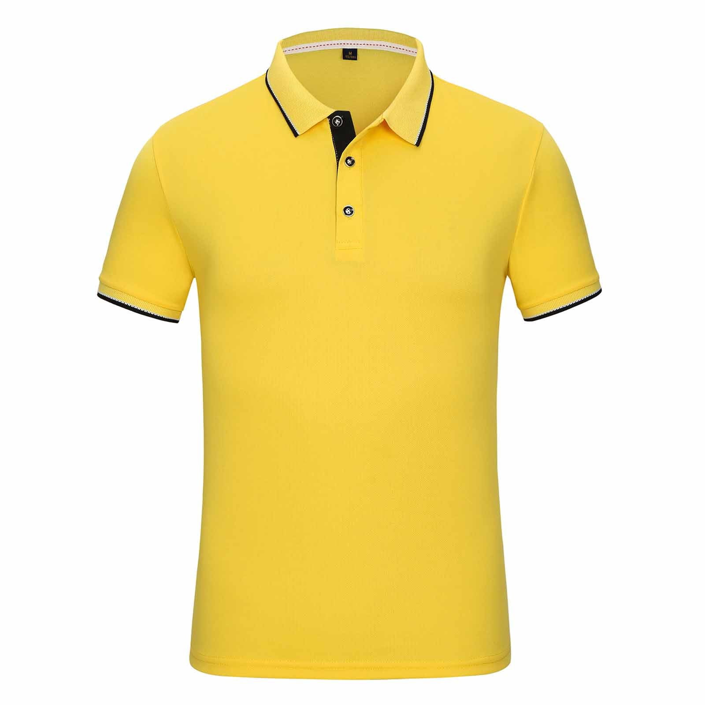 Custom Logo Quick Dry Summer Button Casual Sports Jersey for Polo Solid White Knitted Fabric Short Sleeve Athletic Golf T-Shirt