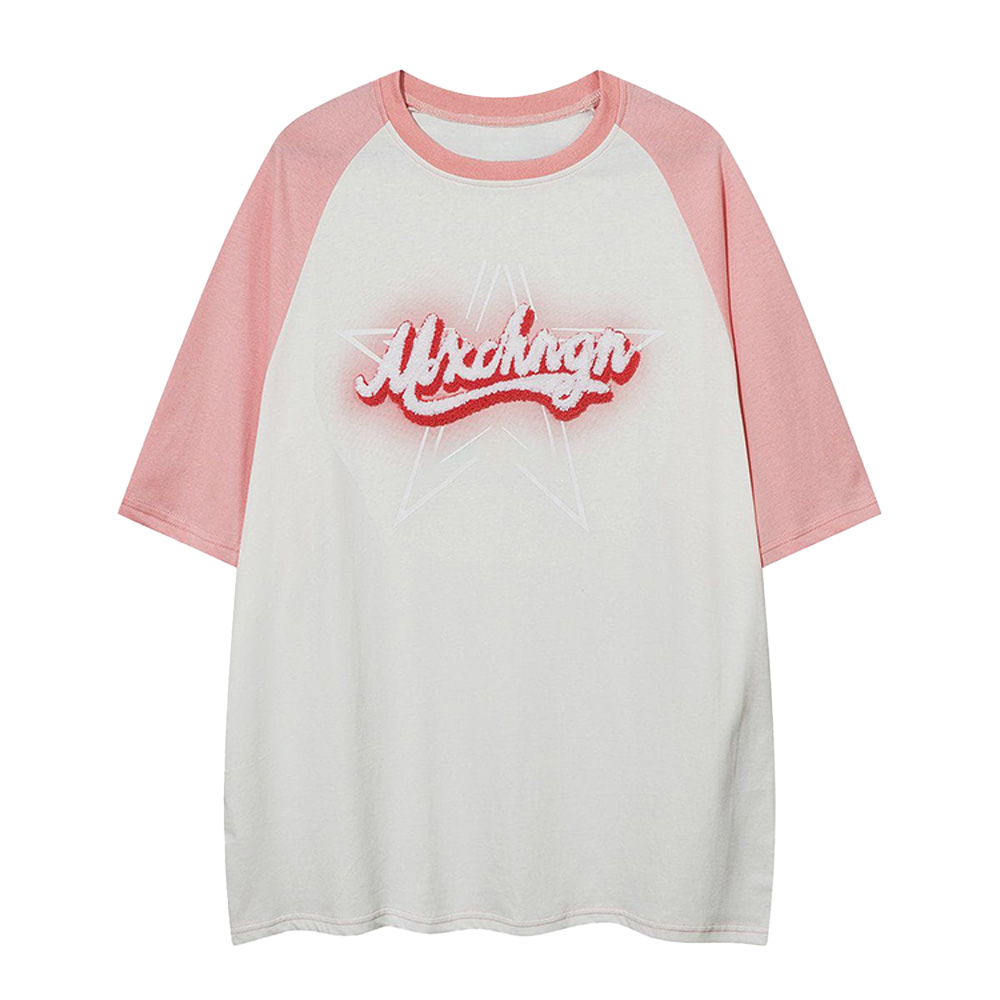 Supplier Custom Summer Men's Chenille Embroidered T-shirt Color Towel Embroidery Terry Men and Women Cotton T-shirt