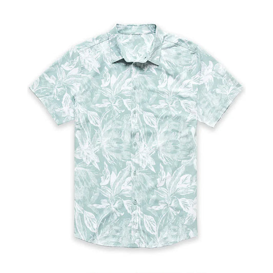 Bulk Custom New Custom logo Quick Dry Slim Fit for Men Sublimating Printed Vacation Hawaiian Casual Beach Shirts with Logo Embroidery - Manufacturer Qiandao