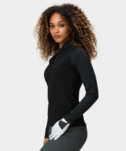 Custom High Quality Ladies Quarter Zip Sweatshirt Long Sleeve Active Wear Luxury Sublimation Golf Pullover Casual Print Autumn