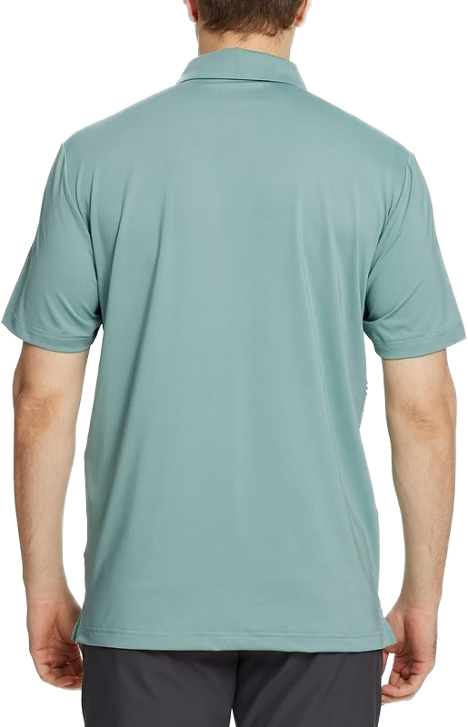 Custom Logo Spandex Polyester Moisture Wicking Dry Fit Lightweight Performance Striped Print Golf Polo Tshirts for Men