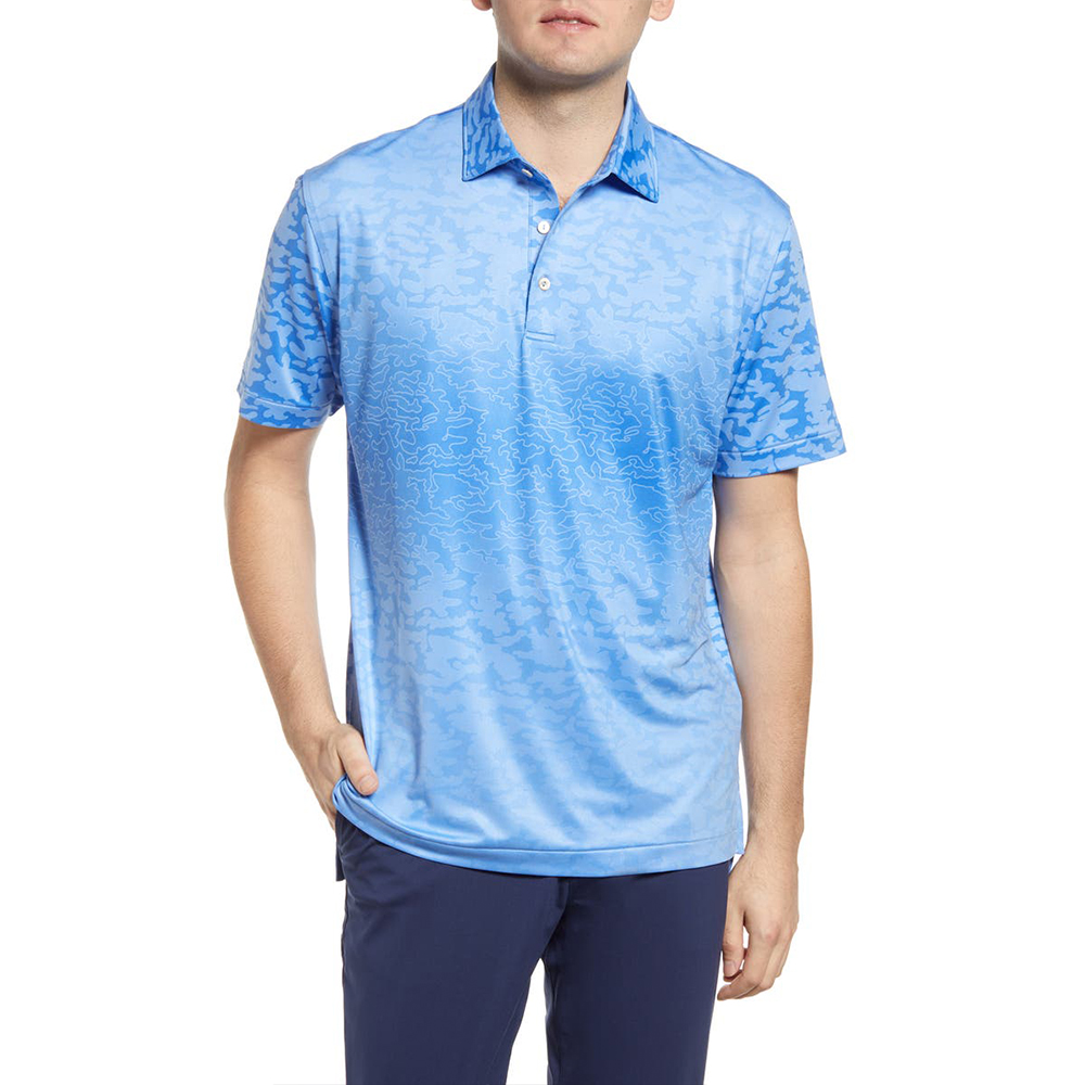 Custom logo Free Design Performance Sublimation Sports Soft Moisture Wicking Quick Dry Golf T Shirt Men' Polo Shirts