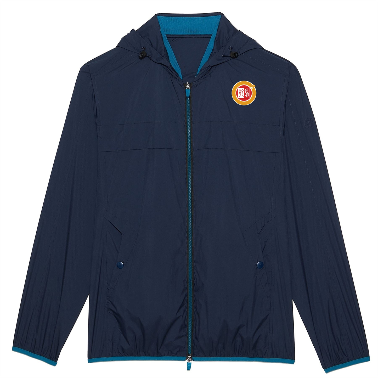 2023 High Quality Oem Waterproof Custom Print logo 100% Polyester Windbreaker Male Sports Wearing Outdoor Golf Jacket Men