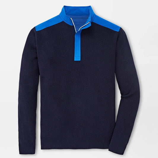 Bulk Custom OEM Custom Blank Golf Men Pullover Polyester Cotton Quarter Zip Sweatshirt Oversized 1/4 Zip Sweatshirt with Logo Embroidery - Manufacturer Qiandao