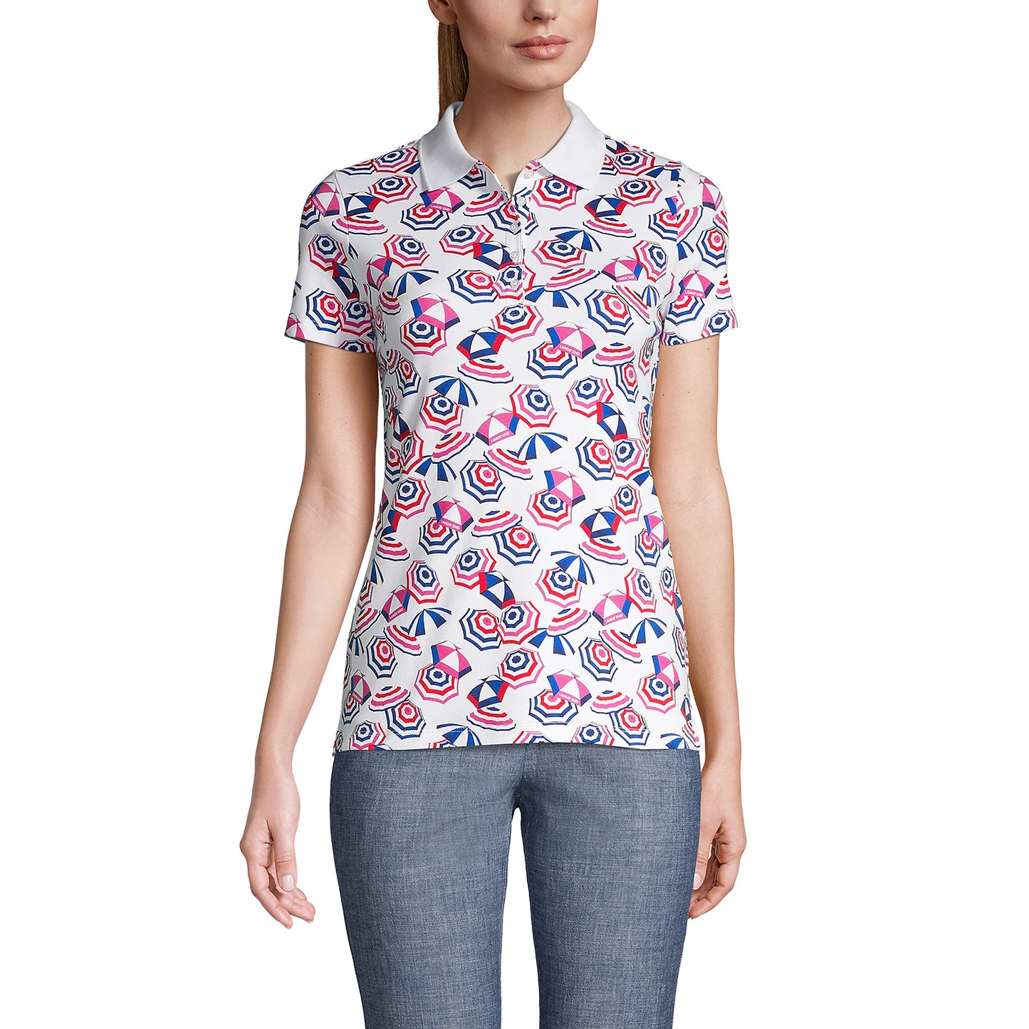 OEM Custom logo Breathable Micro Elastic Sports Quick Drying Slim Fit for Women Golf Polo Shirt
