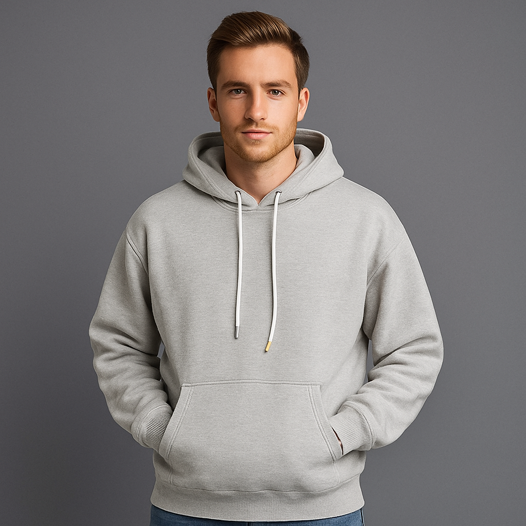 Luxury High Quality 410Gsm Athletic Sport Fleece 100% Polyester Heavy Weight Oversized Boxy Custom Men Pullover Hoodies