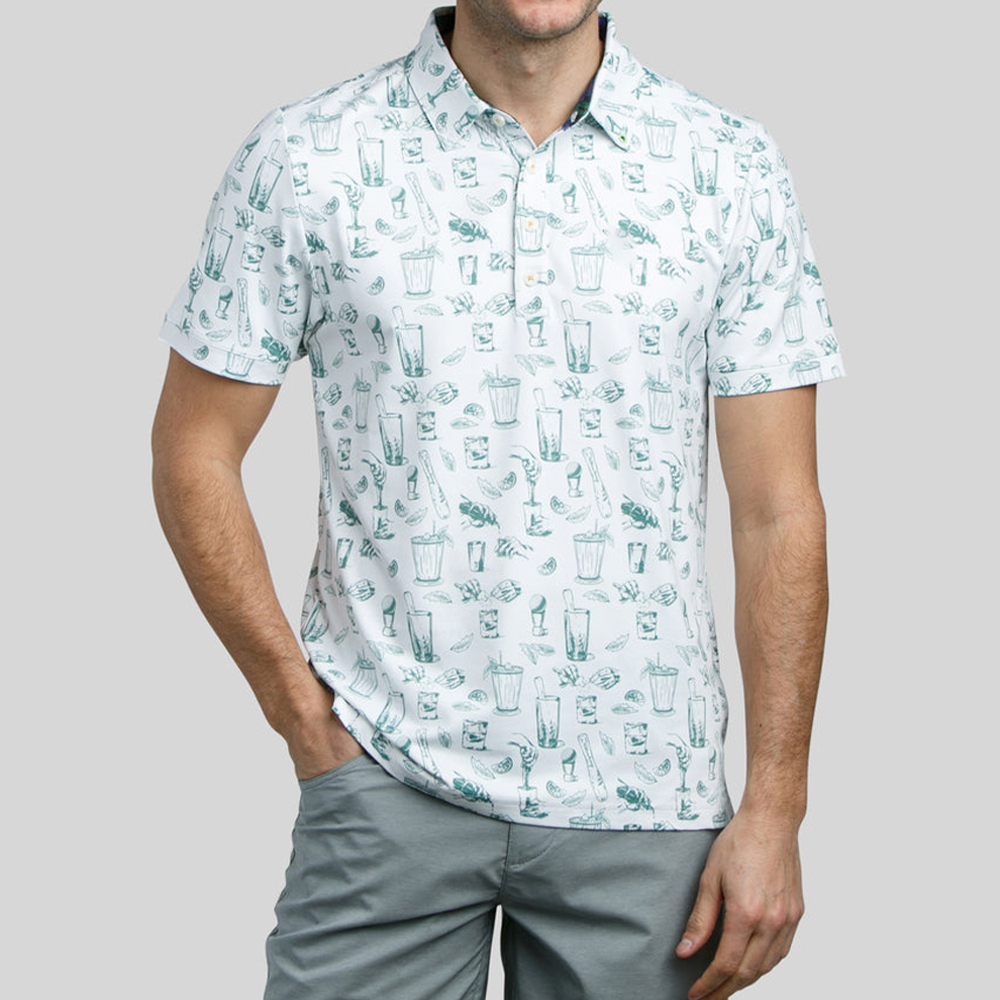 Custom logo Quick Dry Slim Fit Knit High Quality Mens Workout Personalised T-shirt Golf Polos