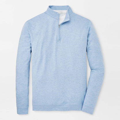 Custom Logo High Quality Luxury Blank Fleece 1/4 Zip Collar Quarter Zip Pullover Knit Golf Men's Sweaters Sweatshirt