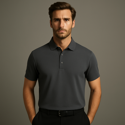 Custom logo Brand Quality Spandex Polyester Sublimation Pattern Print Dry Fit UPF 50+ Sports Mens Polo Golf Shirt