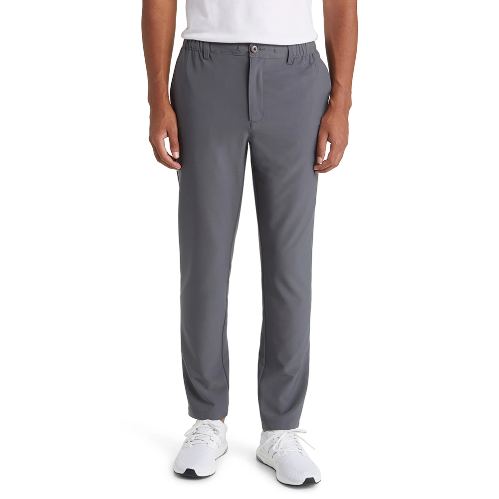 Custom logo golf plus-size men's training pants with slight elasticity, body-shaping golf tactical pants for men