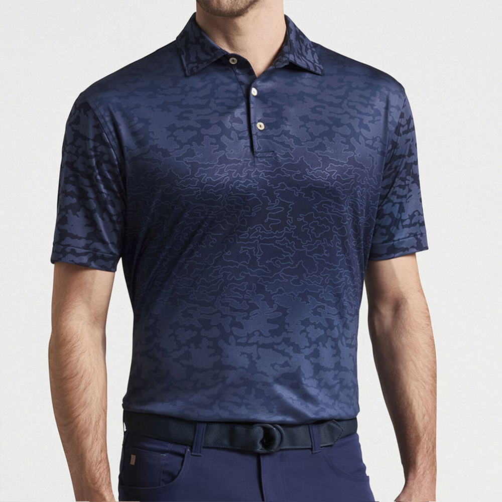 Custom Logo for Polo Shirt 88% Polyester 12% Spandex Casual Jersey Printed Sublimation Solid Collar Golf Clothing Compressed
