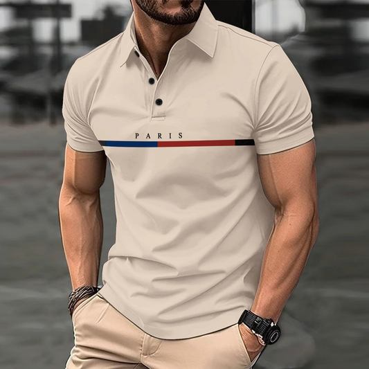 Custom Logo Classic Button Basic Short Sleeve Soft Breathable Business Casual Golf Polo Shirts for Men