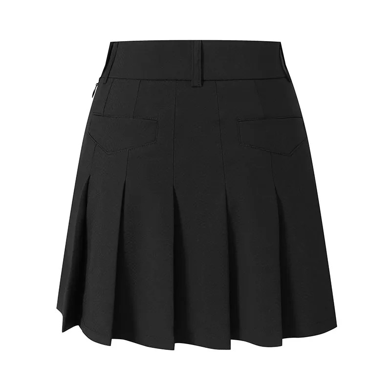 Custom-made skirt for women, breathable and quick-drying, suitable for golf, gymnastics, tennis, etc., with pleats