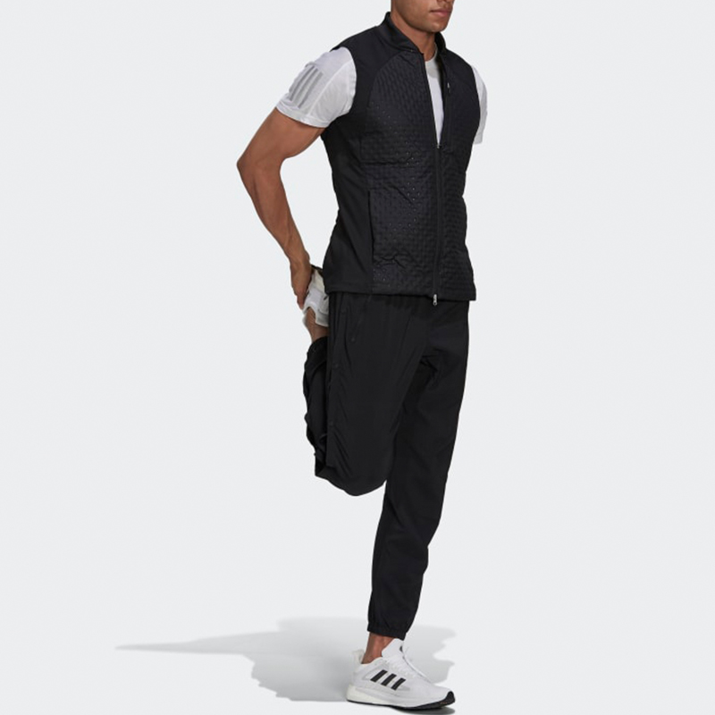 Hot-selling lightweight polyester vests, high-quality customized solid-color men's sports vests