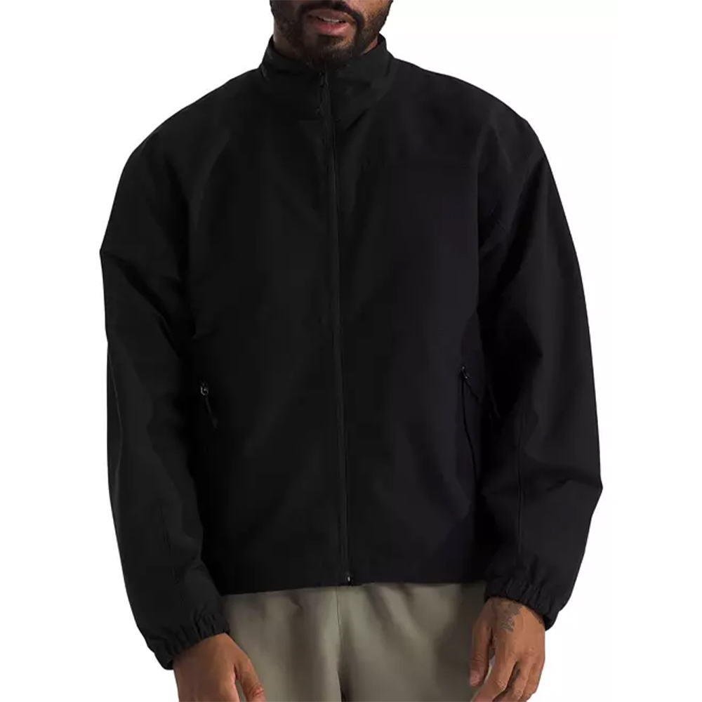 Customized lightweight waterproof autumn windbreakers, men's quilted windproof work pilot jackets with full zippers