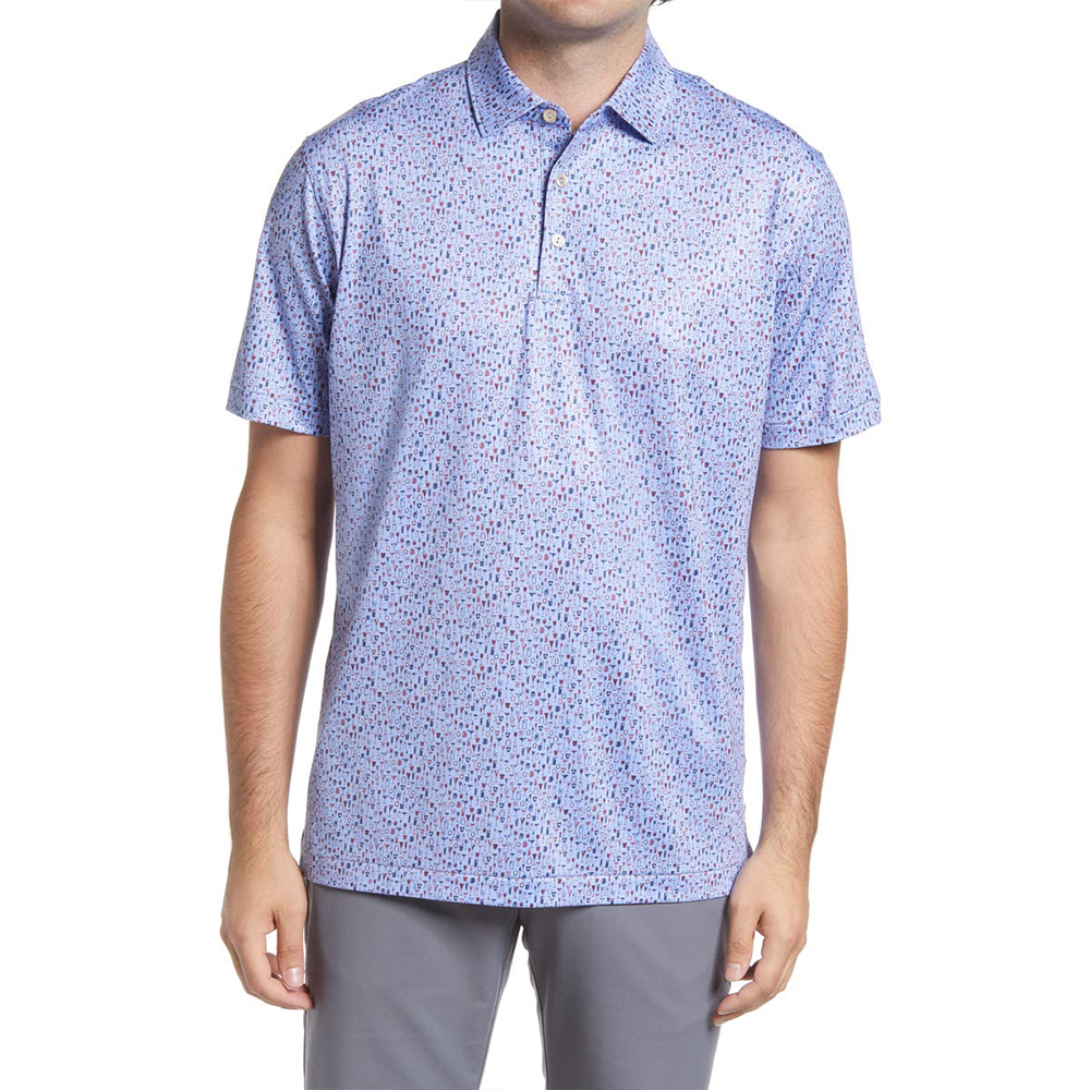 Custom logo Free Design Performance Sublimation Sports Soft Moisture Wicking Quick Dry Golf T Shirt Men' Polo Shirts