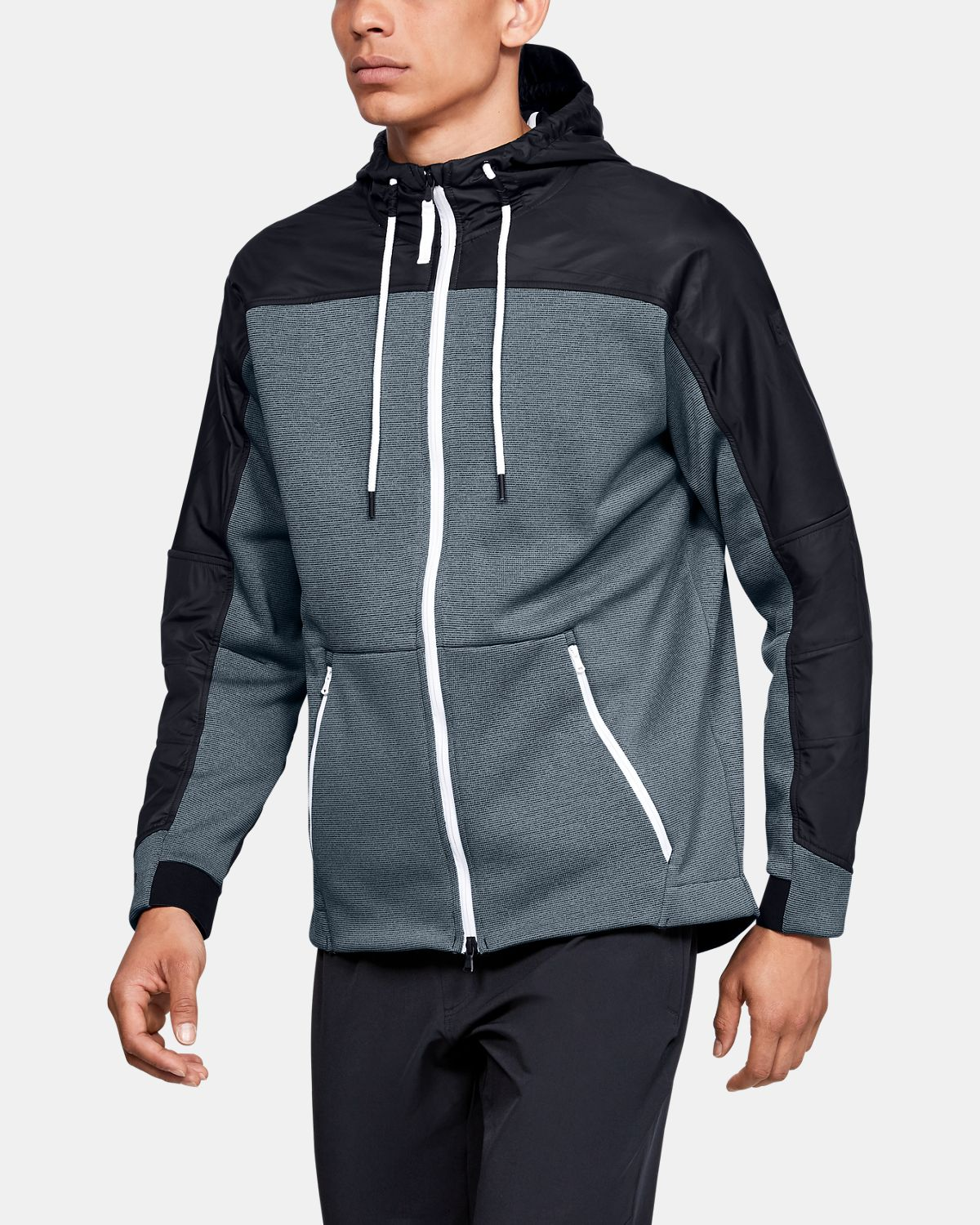 Men's High Quality Long Sleeve Full Zip Hoodie Jacket Custom Logo Casual Outerwear with Sheep Fur Breathable Feature