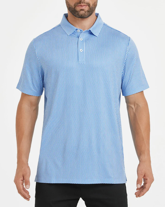 Minimalist Men's Golf Polo Shirt - Perfect Blend of Modern Style and Comfort