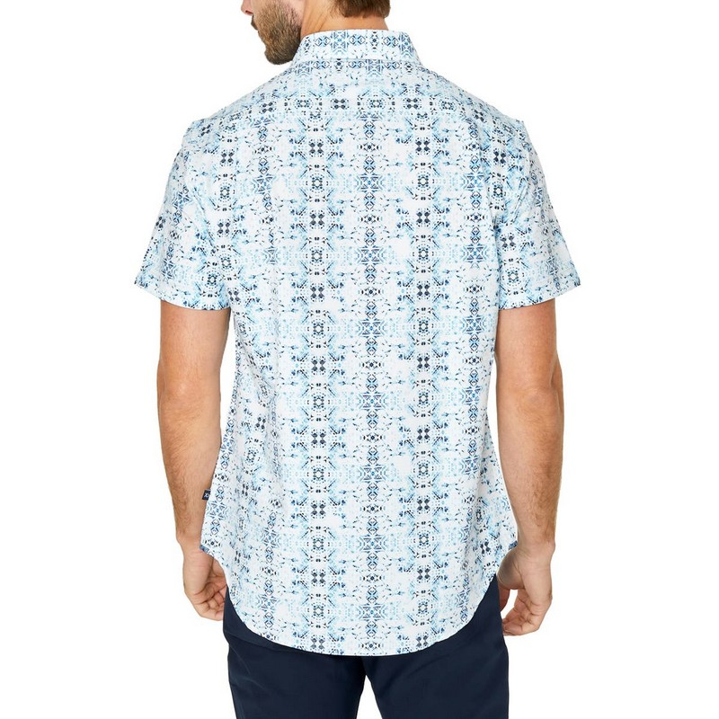 Supplier Custom logo Holiday Shirt Short Cuff Links High Quality Men's Rayon Hawaiian Shirt