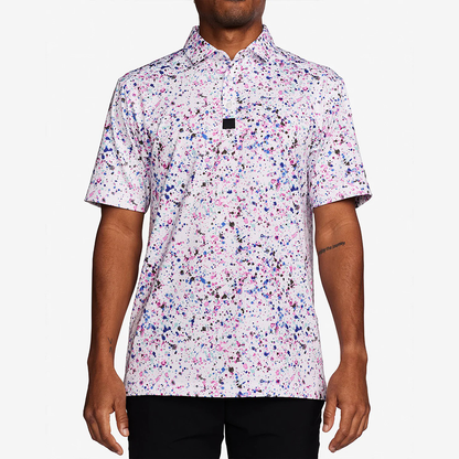 Men's Dry Fit Jersey Golf Shirt High Quality Custom Summer Short-Sleeved for Polo Printed Clothing Manufacturers Design