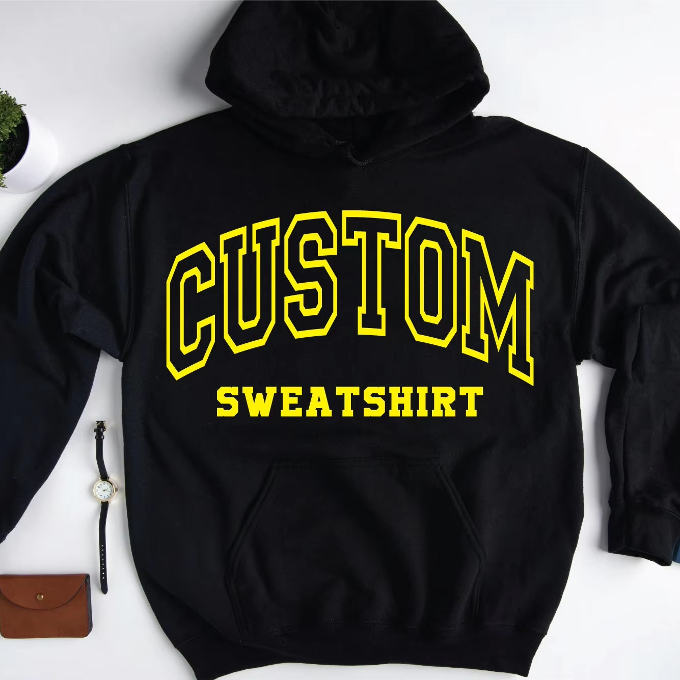 Manufacturer Custom Oversized Hoodie for Men Plus Size Streetwear Hip Hop 3D Puff Printing Sweatshirts for Autumn