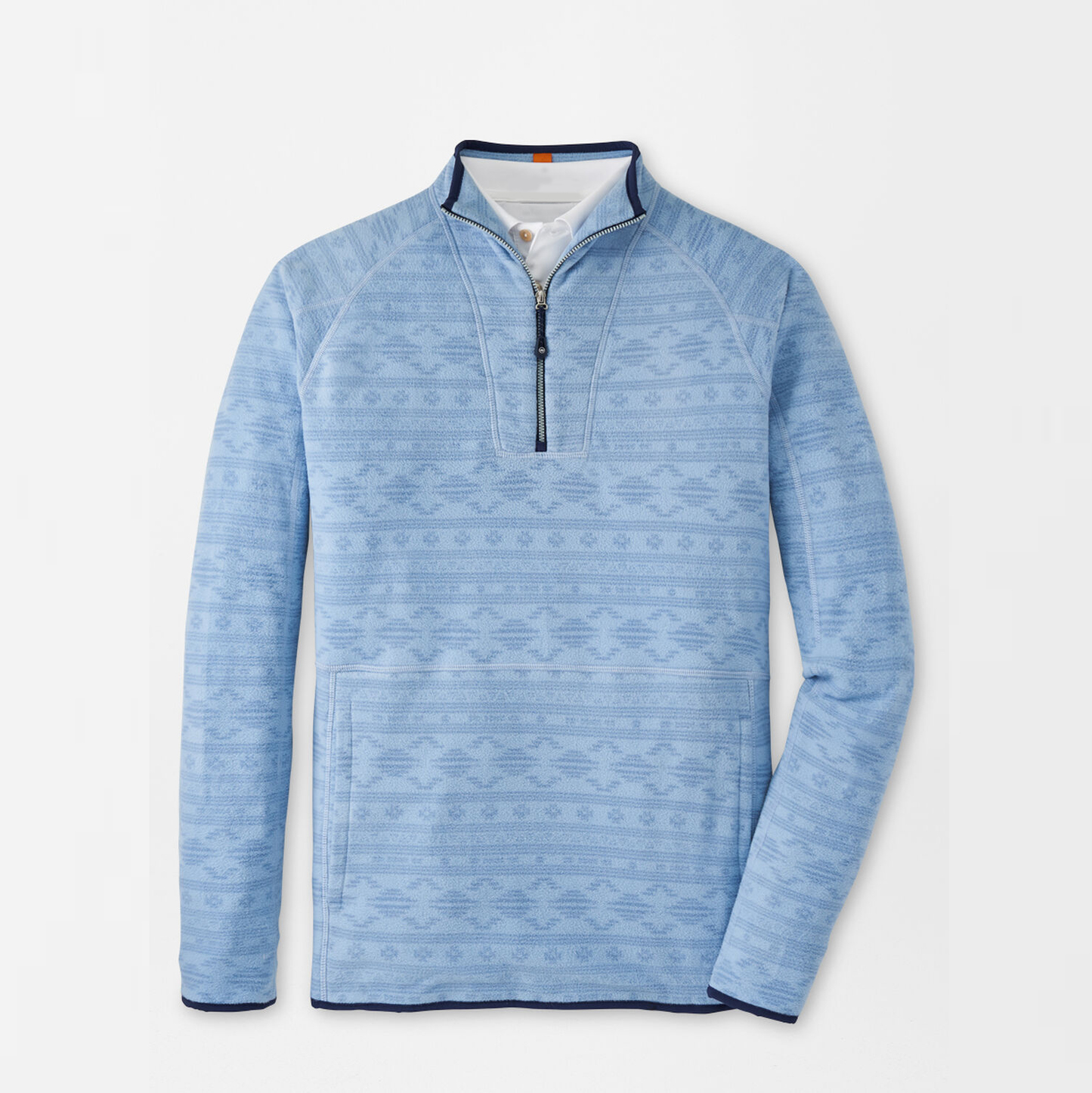 High Quality Oem Custom Logo Polyester New Design Full Printed Sublimation Sports Wearing Outdoor Golf Half Zip Polo Pullover