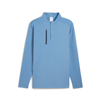OEM Spandex Polyester Customizable Athletic Men Lightweight Quarter Zip Sweatshirt Men Golf Pullover