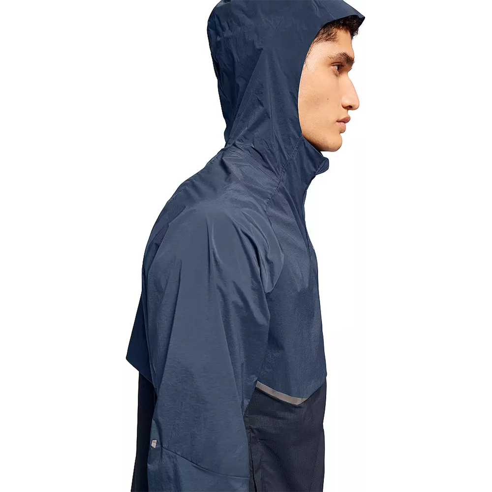 Custom Performance 100% Polyester Waterproof Windbreaker Sports Running Golf Rain Lightweight Luxury Jacket Men