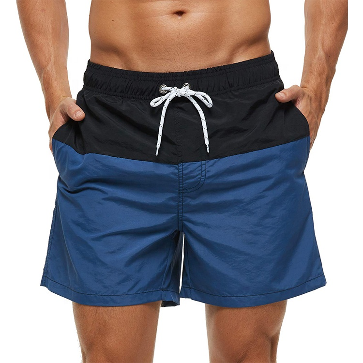 Customized high-quality men's fitness and jogging shorts made of polyester and spandex, with solid colors or patterns, suitable for fitness, leisure and beach activities in summer