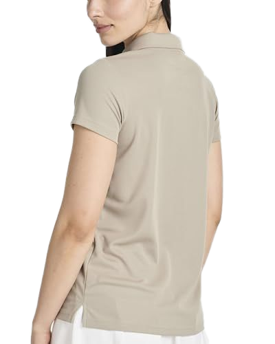 Women's casual short-sleeved high-performance polo shirts, quick-drying and wrinkle-resistant, with solid colors and patterns, made of polyester, featuring a washing process and customized logos, suitable for summer