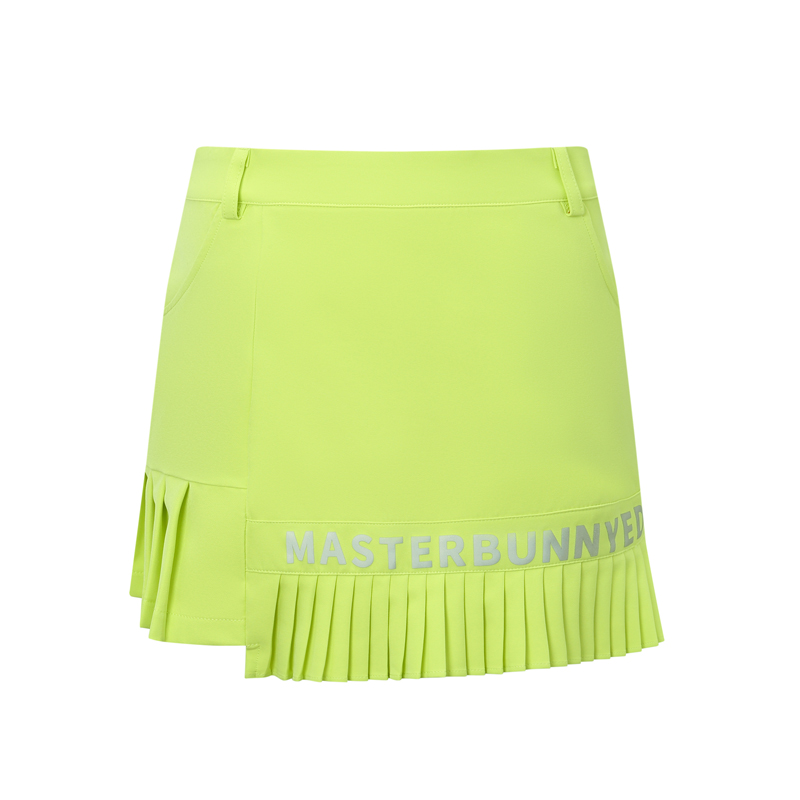 Custom-made women's wrinkled tennis skirts, high-waisted, lightweight sporty golf skirts with pockets