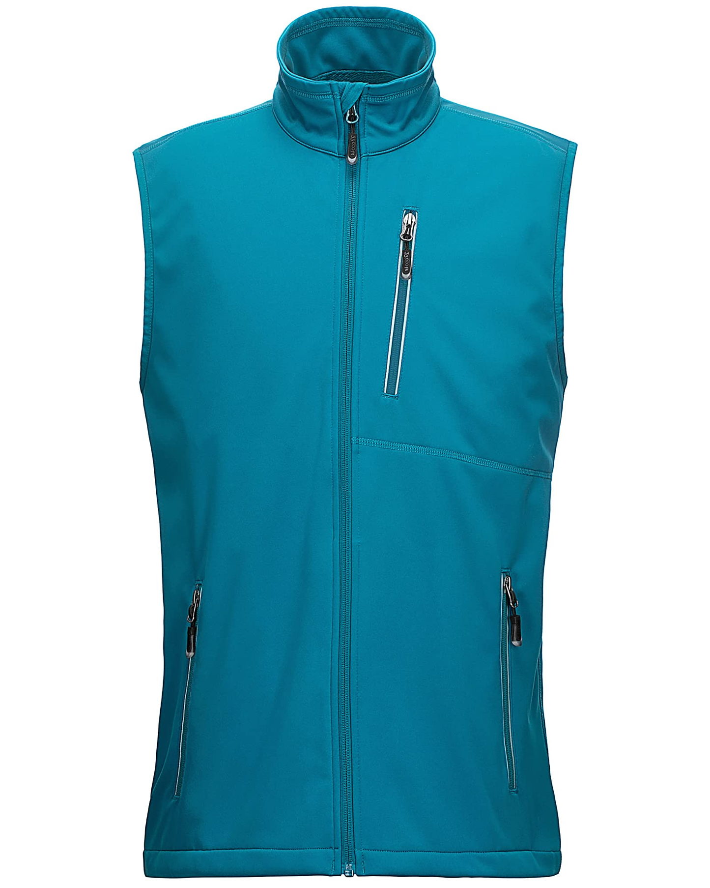 Custom logo vintage lightweight waterproof golf vests, made of nylon and spandex men's clothing, golf raincoats