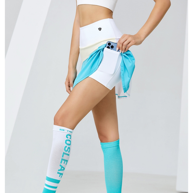 Custom-made ladies' tennis skirts, fashionable fitness shorts, badminton and running shorts, sporty fitness short skirts and golf pleated skirts