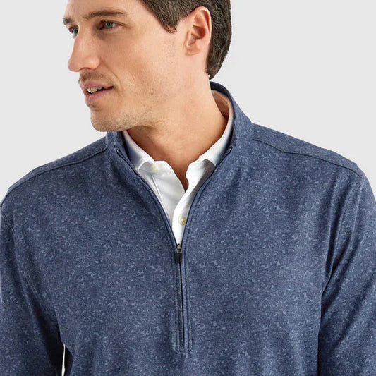 Bulk Custom Custom New Design Men's Sport 1/4 Zip-up Collar Golf Jumper Custom Printed Zip-up Collar Jumper Pullover with Logo Embroidery - Manufacturer Qiandao