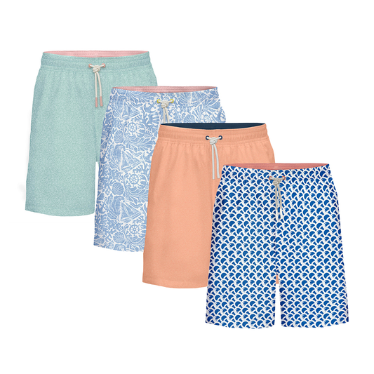 Suppliers customize logo-printed casual classic beach pants suitable for men, drawstring summer golf shorts