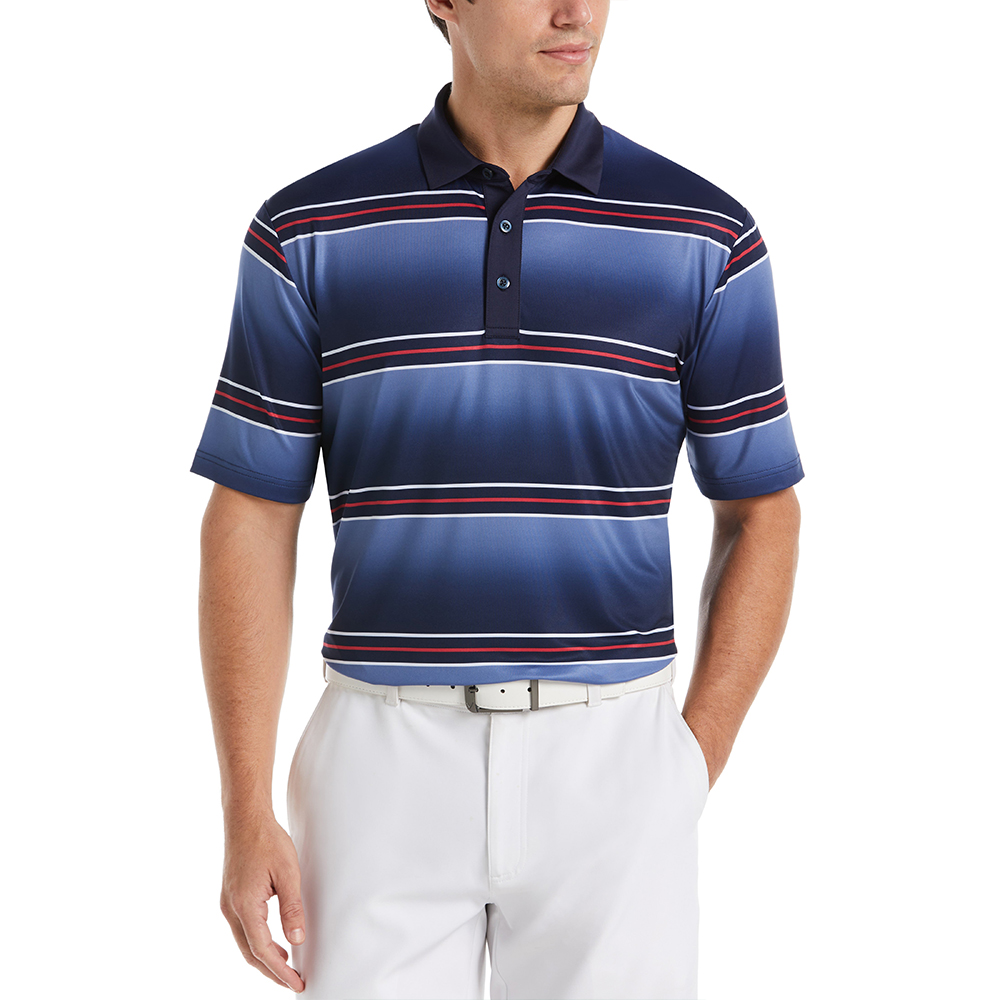 Men's for Polo Shirts with Custom Logo Quick Dry & Moisture Wicking Short Sleeve Spandex Polyester Sport Tops Printed Golf
