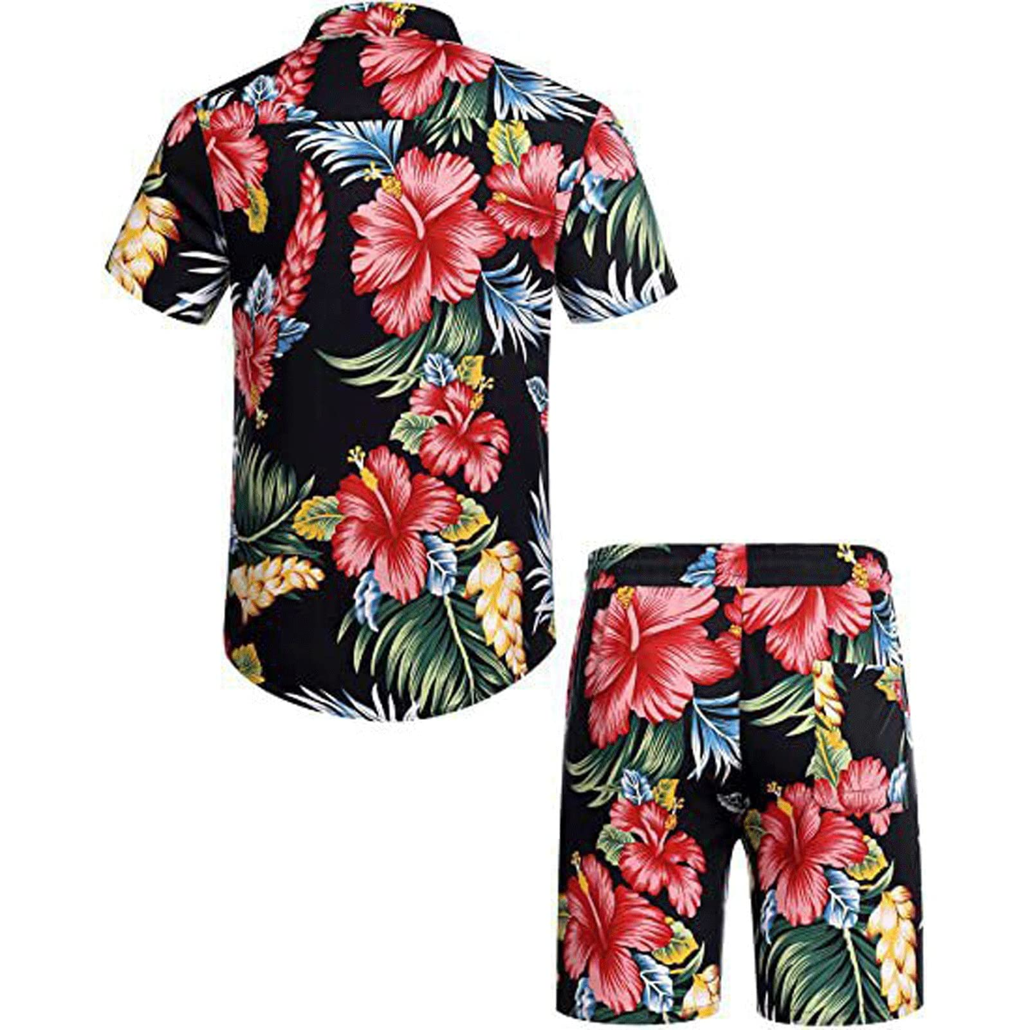 Custom logo Design Pattern Family Hawaiian Vacation Shirt Regular Casual Loose Summer Beach Shirt for Men