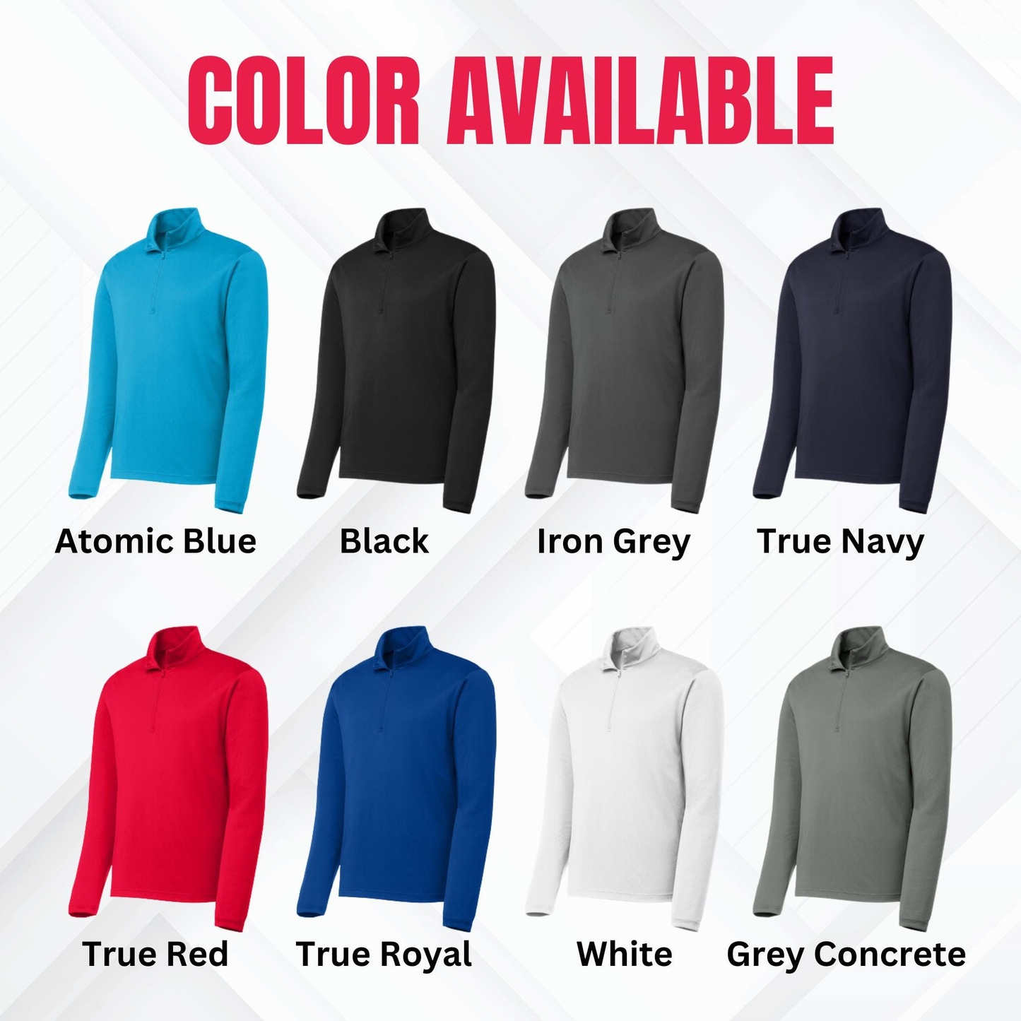 Custom Logo Patterns Multiple Colors Knitted High Quality Fabric Autumn High Quality Long Sleeve 1/4 Zip Unisex Golf Pullover