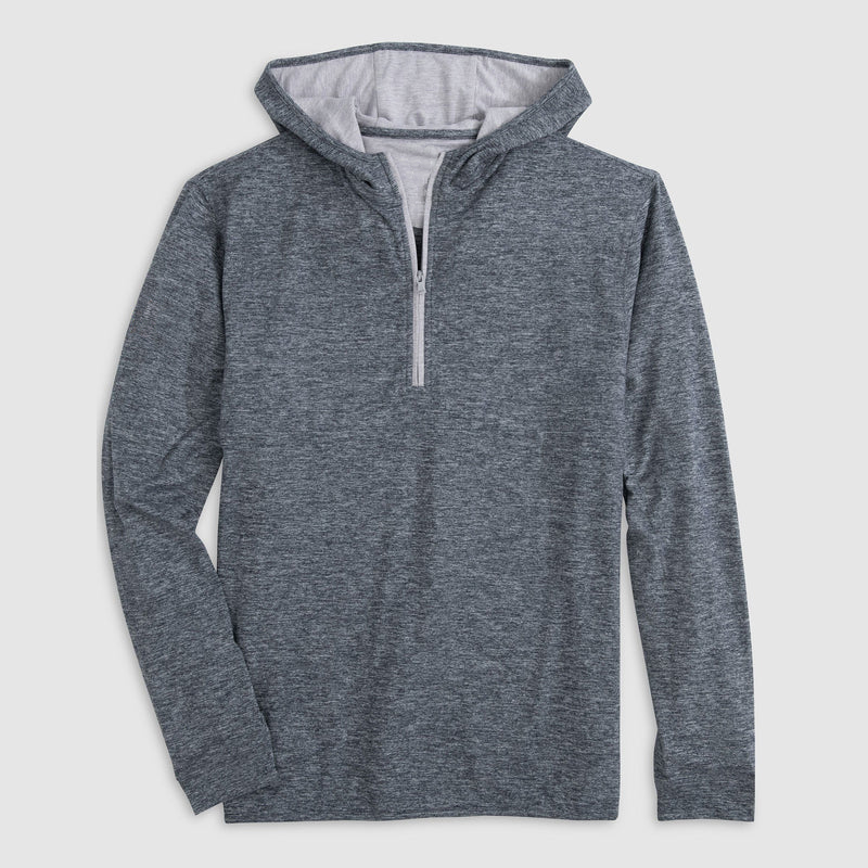 OEM Custom Men's Half Zip Sweatshirt Lightweight Quick Dry Quarter Pullover Autumn Stretch Fit Hoodies