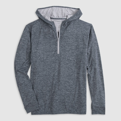 OEM Custom Men's Half Zip Sweatshirt Lightweight Quick Dry Quarter Pullover Autumn Stretch Fit Hoodies