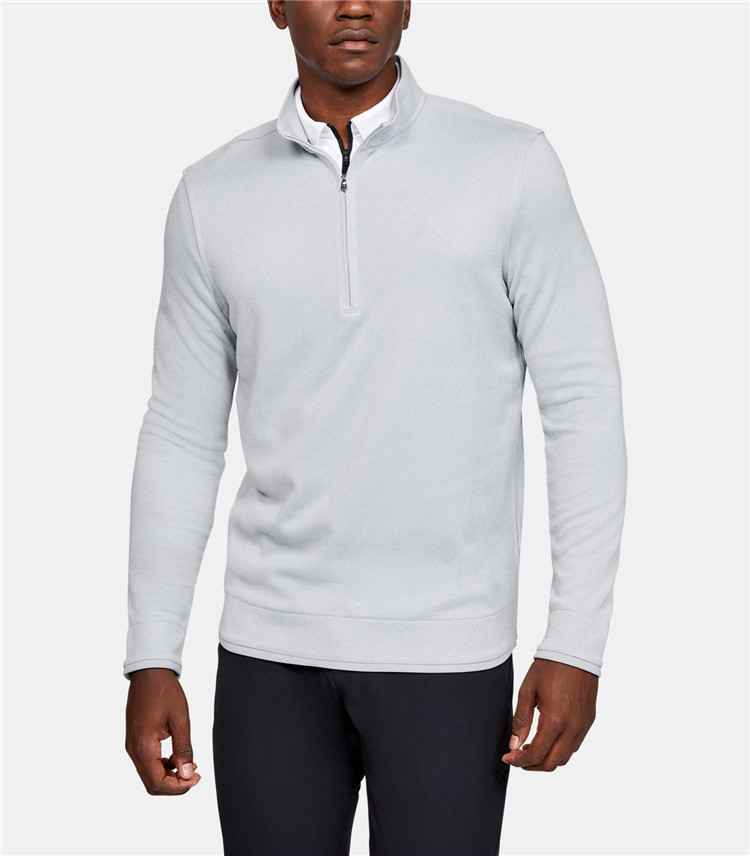 Oem Men's Golf Quarter 1/4 Zipper Heather Fleece Half Zip Sweatshirt Pullover