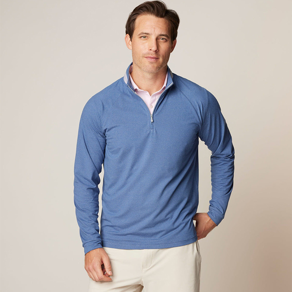 OEM Custom logo Half 1/4 Quarter Zip Collar Pullover Men's Golf Sports Sweatshirt Hoodie